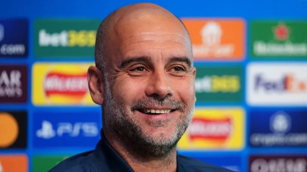 Guardiola, treinador do Manchester City. foto: IMAGO / PA Images