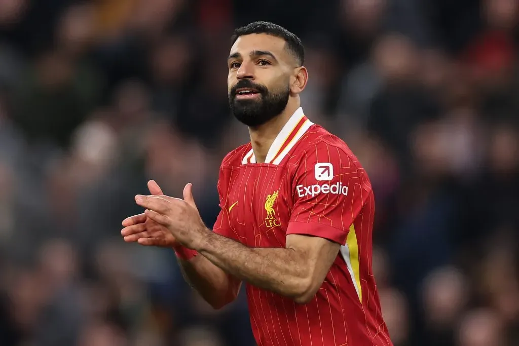 Salah em campo pelo Liverpool (Photo by Jan Kruger/Getty Images)