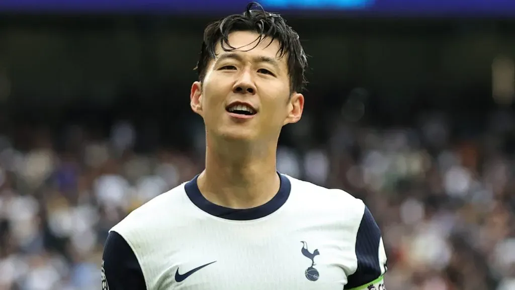 Son Heung-min é aprovado em rival do Real Madrid e pode deixar o Tottenham.(Photo by David Rogers/Getty Images)