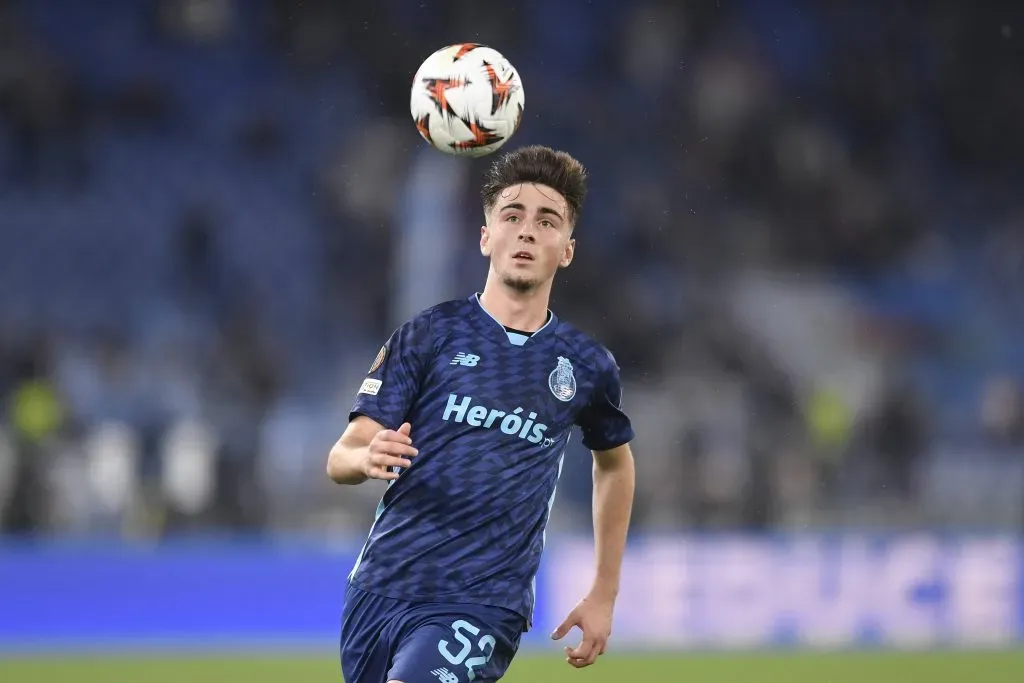 Martim Fernandes, do Porto, entrou na mira do Liverpool para 2025. foto: IMAGO / Insidefoto
