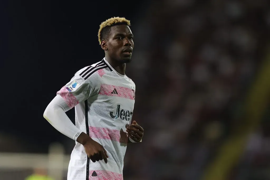 Paul Pogba durante partida pela Juventus. (Photo by Gabriele Maltinti/Getty Images)