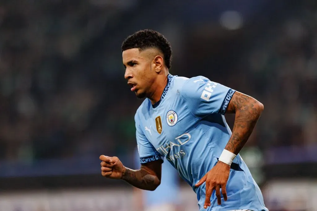 Savinho ainda busca seu primeiro gol pelo Manchester City.