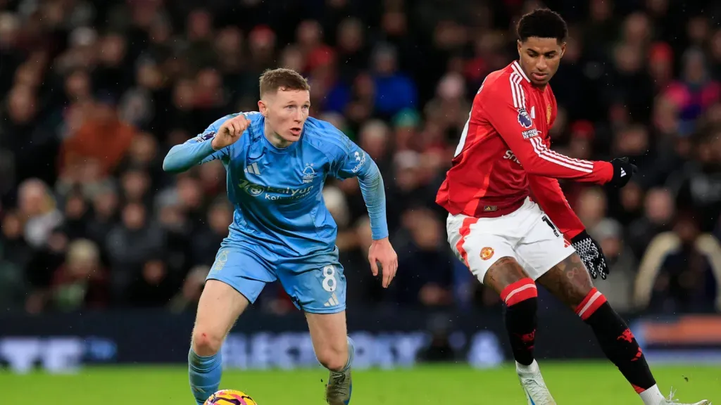Partida entre Nottingham Forest e Manchester United (Foto: IMAGO / Pro Sports Images)