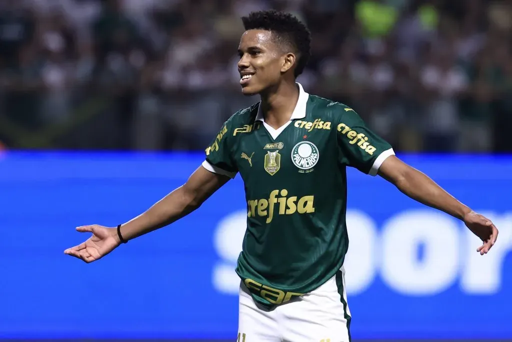 Estêvão, do Palmeiras, foi peça fundamental no clube. Foto: Marcello Zambrana/AGIF