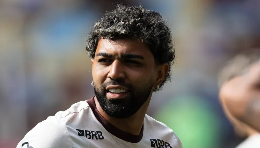 Gabigol em sua última partida pelo Flamengo contra o Vitória (IMAGO / ZUMA Press Wire)