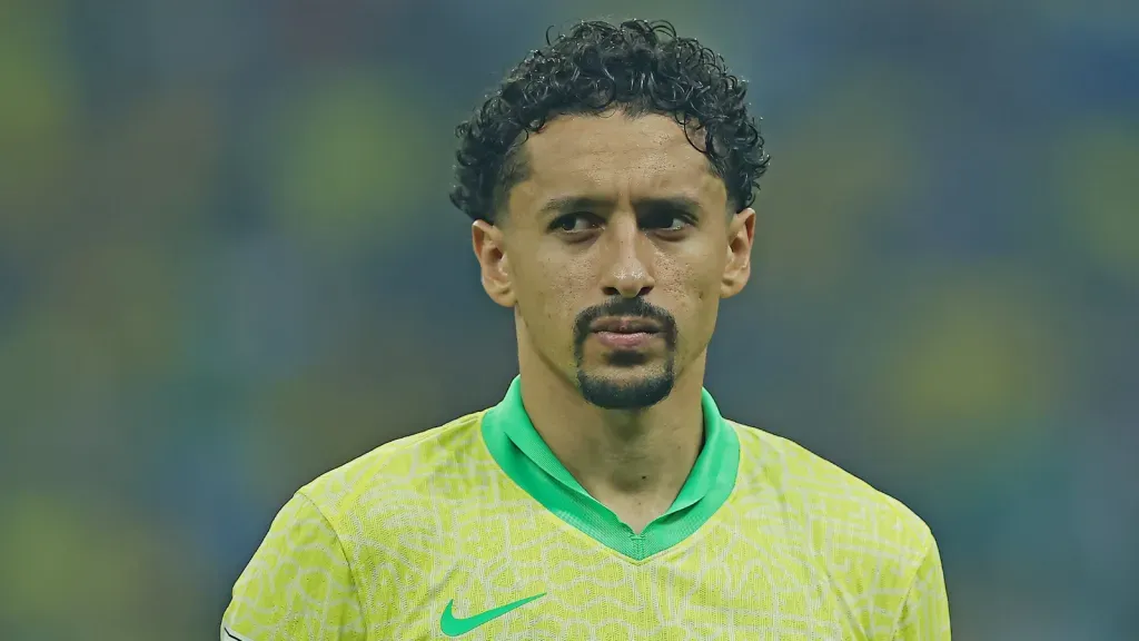 Marquinhos em partida pela Seleção Brasileira (Foto: IMAGO / Action Plus)