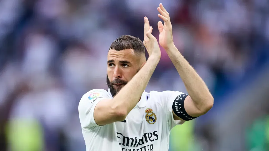 Karim Benzema em partida pelo Real Madrid (Foto: IMAGO / NurPhoto)