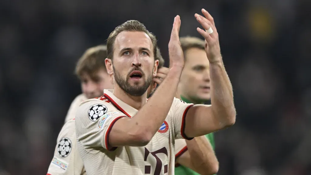 Harry Kane em partida pelo Bayern de Munique (Foto: IMAGO / imagebroker)