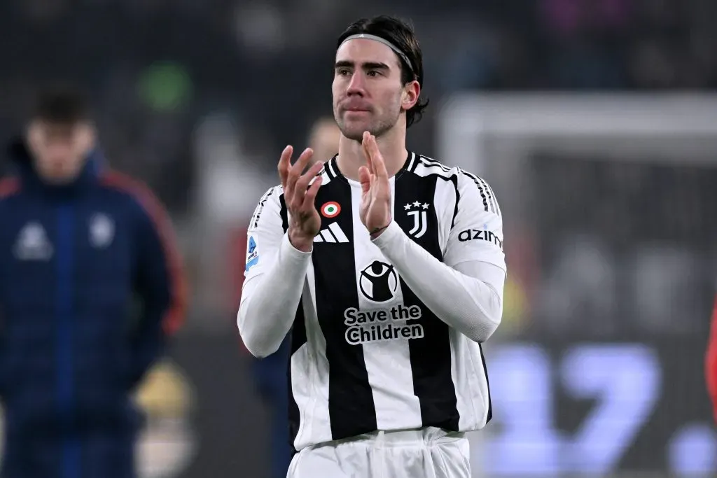 Vlahovic, da Juventus, é o alvo do Arsenal. Foto: IMAGO / Gribaudi/ImagePhoto