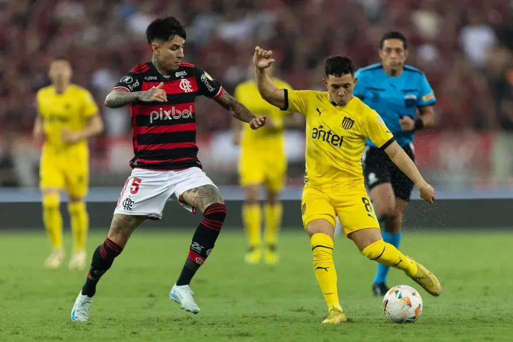 Léo Fernández foi um dos destaques contra o Flamengo em 2024. Foto: IMAGO.