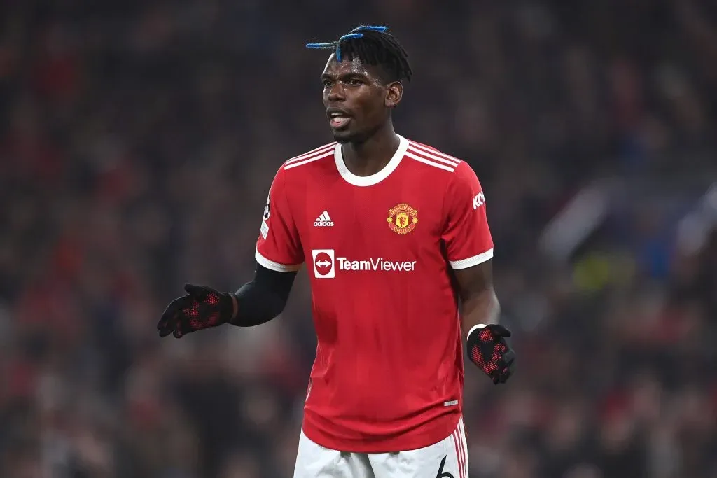 Paul Pogba nos tempos de Manchester United. Foto: IMAGO / Imagephoto.