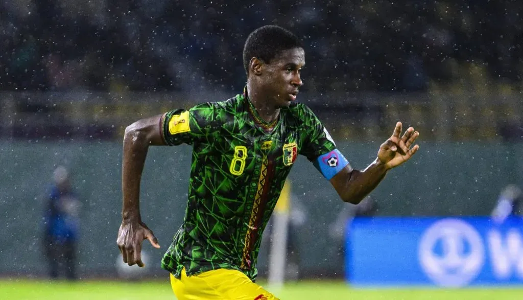 Ibrahim Diarra em campo pela Seleção de Mali na Copa do Mundo sub-17 (IMAGO / justpictures.ch)