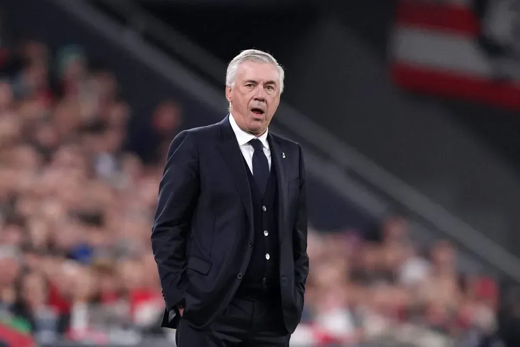 Ancelotti, técnico do Real Madrid (Photo by Juan Manuel Serrano Arce/Getty Images)