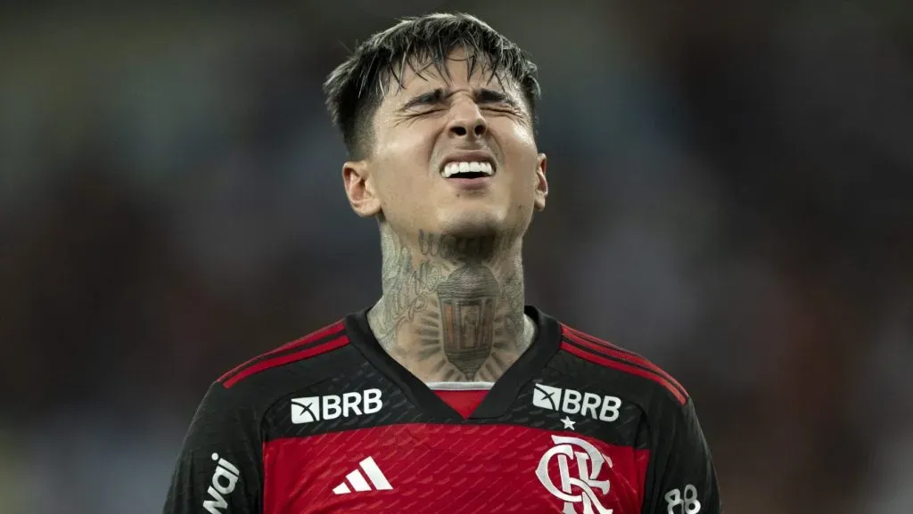 Flamengo e Pulgar se arrastam por renovação de contrato. Foto: Jorge Rodrigues/AGIF