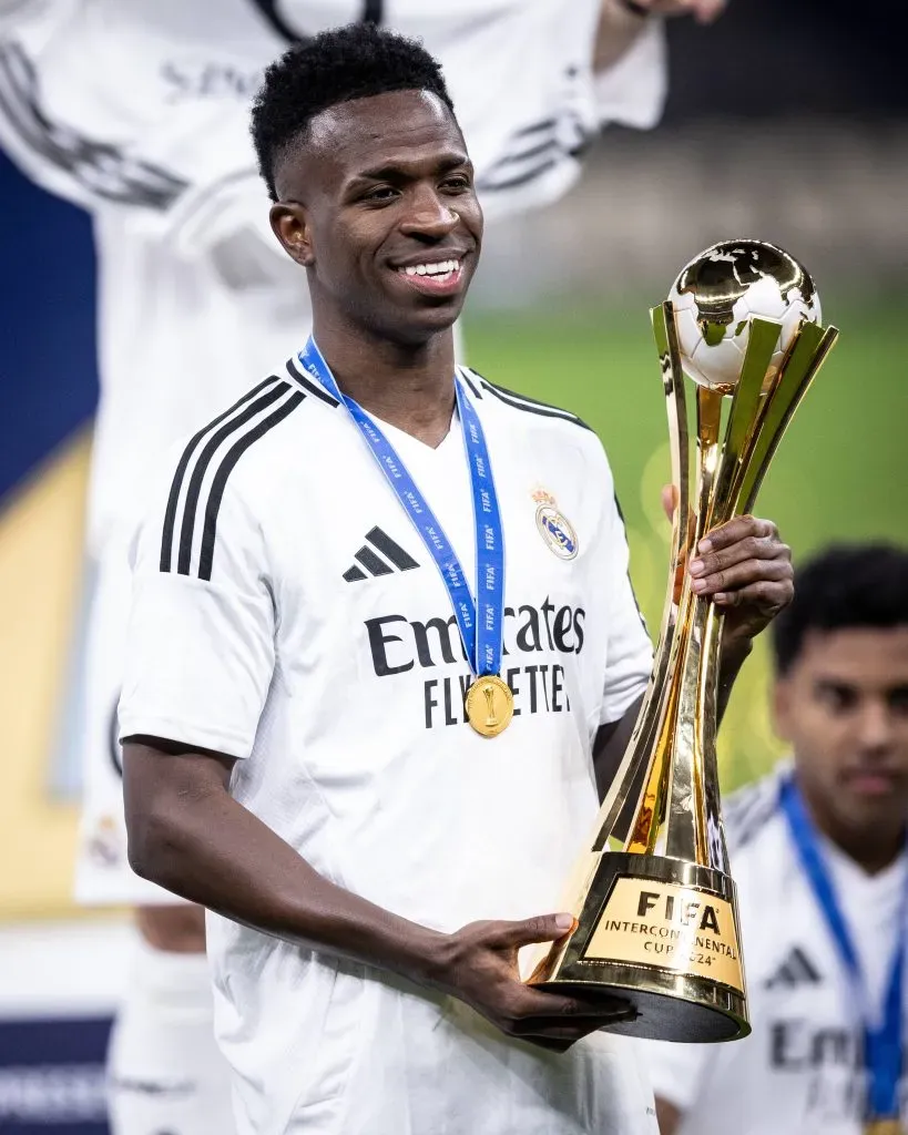 Vini Jr., atacante do Real Madrid em campo - Foto: Imago