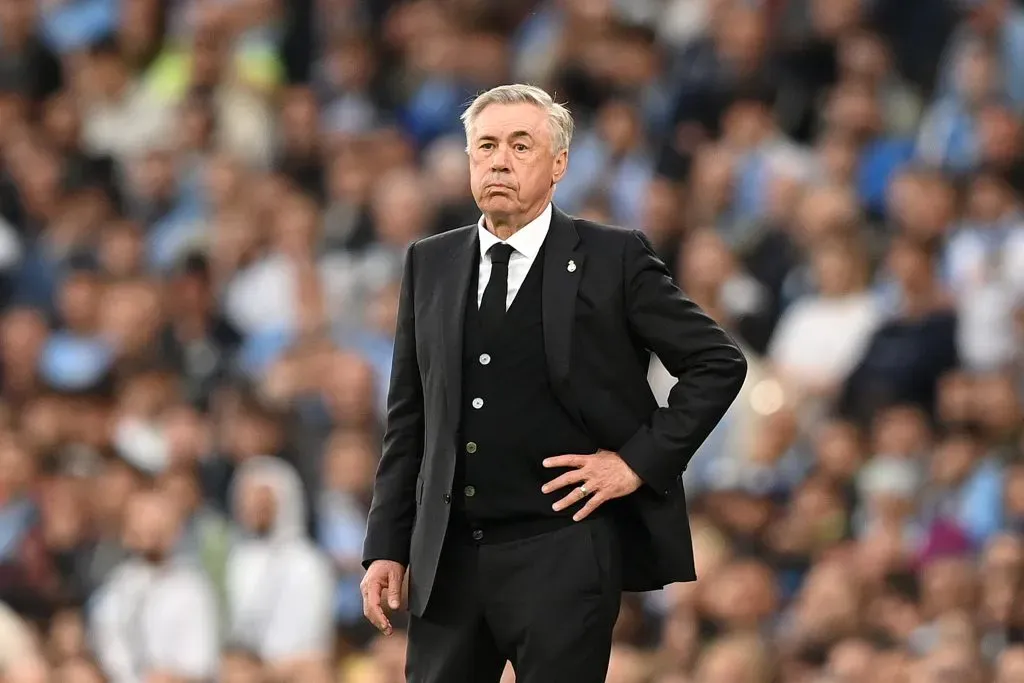 Ancelotti pode deixar o Real Madrid em 2025 (Photo by Michael Regan/Getty Images)