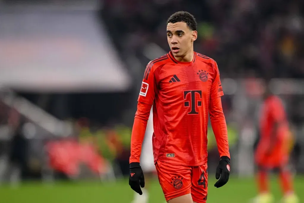 Musiala em ação com a camisa do Bayern de Munique. Foto: IMAGO / Image De Fodi.