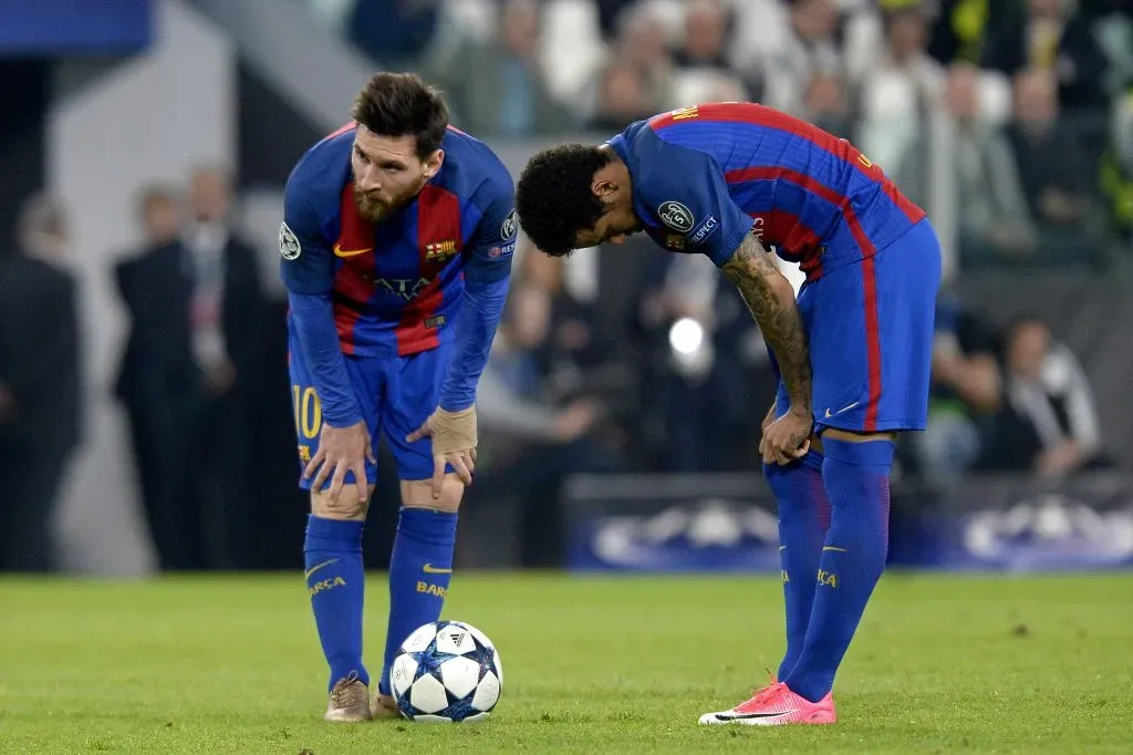 Lionel Messi e Neymar no Barcelona - Foto: Imago