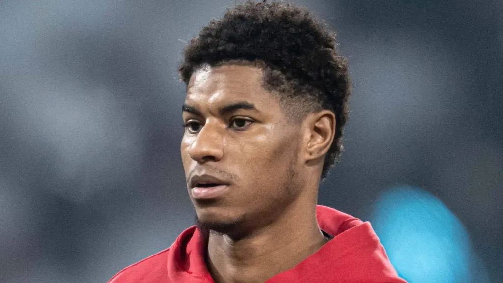 Marcus Rashford, do Manchester United. Foto: IMAGO / Michal Fajt