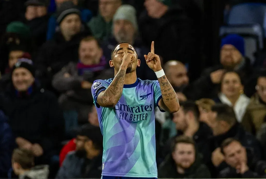 Gabriel Jesus, atacante do Arsenal em campo - Foto: Imago