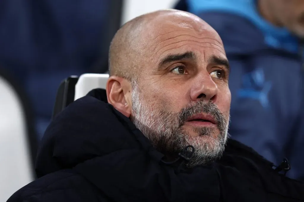 Guardiola não vive boa fase sob o comando do City - Foto: Imago