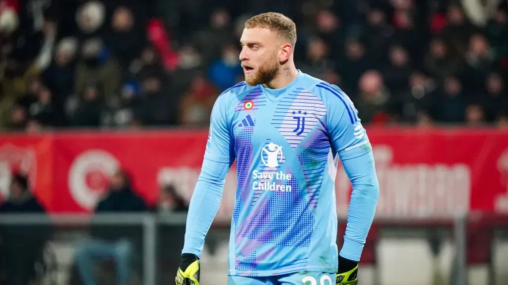 Michele Di Gregorio durante partida pela Juventus (Foto: IMAGO / NurPhoto)