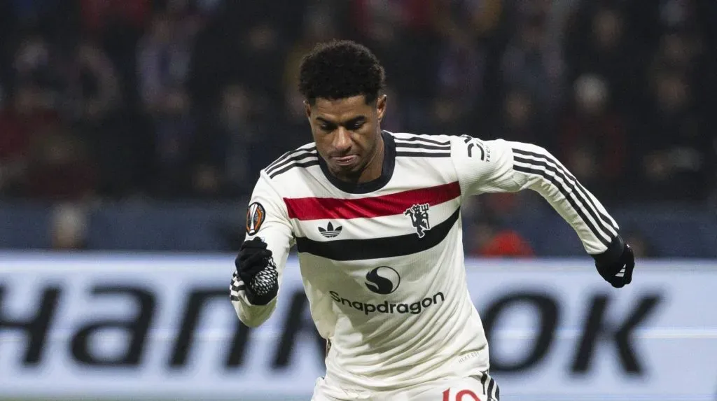 Rashford em campo pelo Manchester United (IMAGO / CTK Photo)
