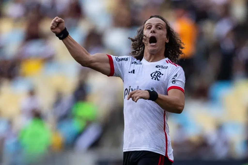 David Luiz no clássico diante do Vasco. Foto: IMAGO / Carneiro Images