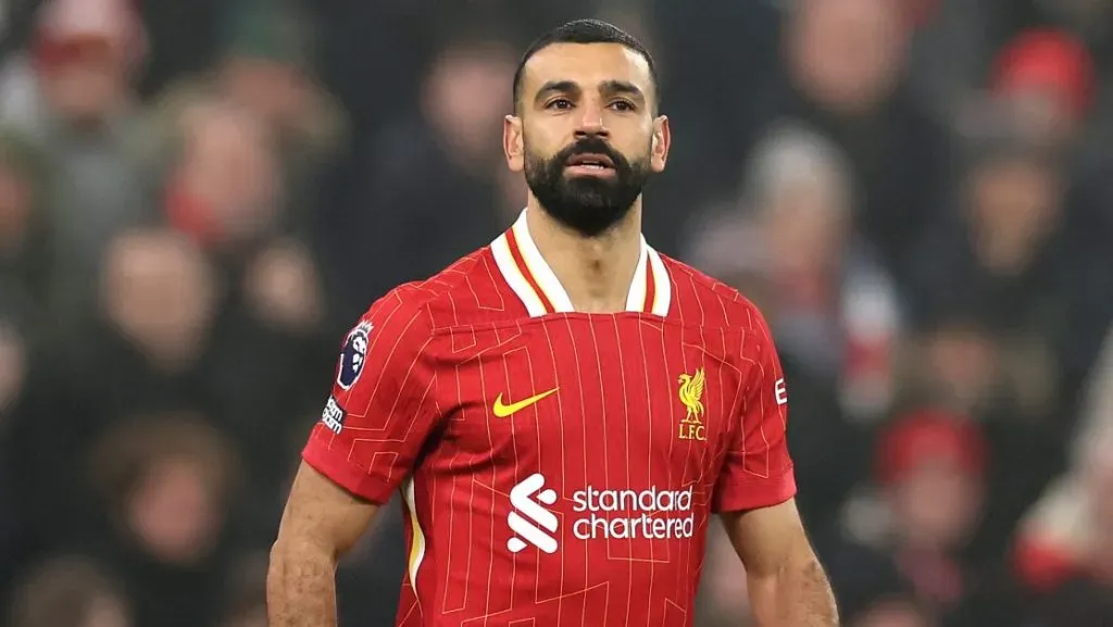 Salah em ação pelo Liverpool.