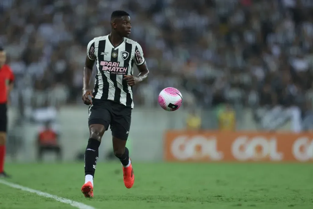Luiz Henrique pelo Botafogo. (Photo by Lucas Figueiredo/Getty Images)