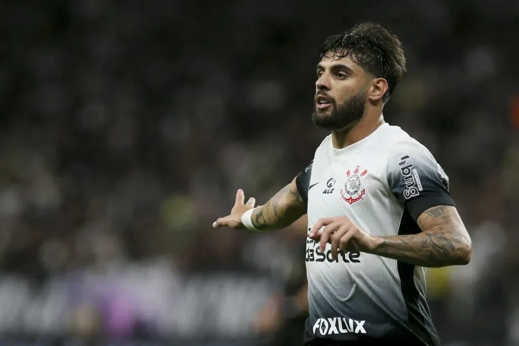 Yuri Alberto no duelo diante do Bahia (Photo by Ricardo Moreira/Getty Images)