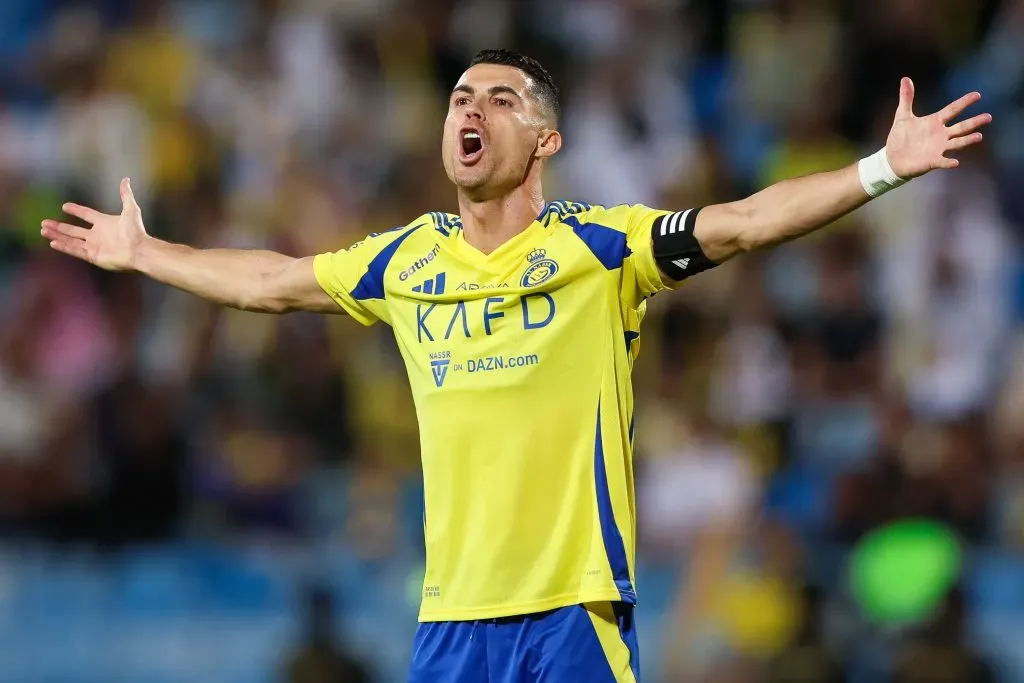 Cristiano Ronaldo pelo Al-Nassr. (Photo by Yasser Bakhsh/Getty Images)