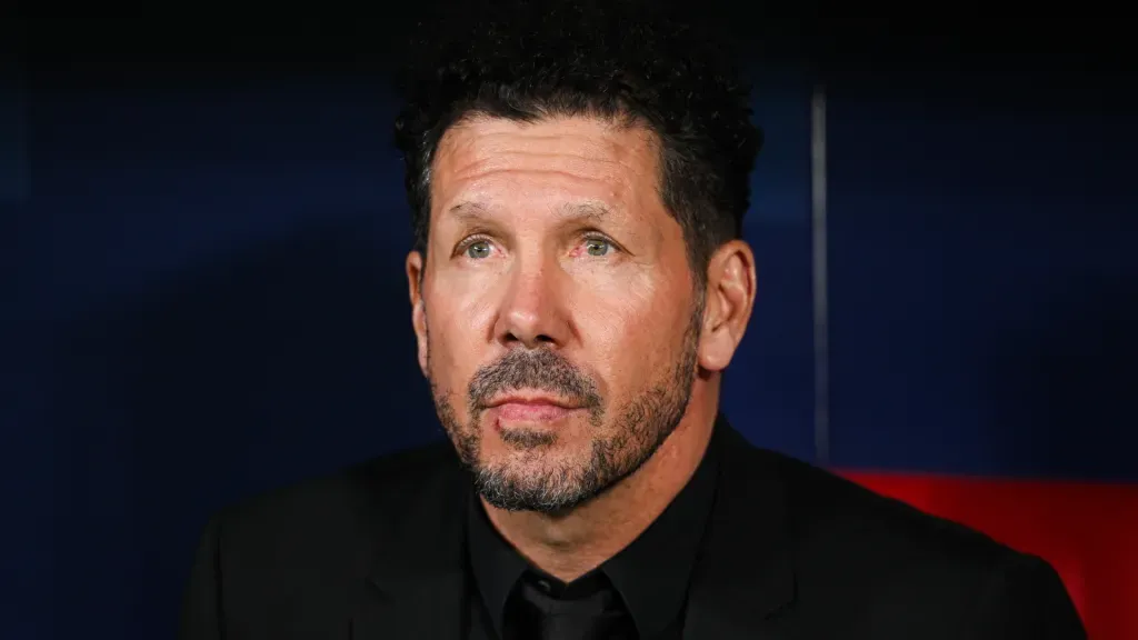 Simeone, técnico do Atlético de Madrid (Foto: David Ramos/Getty Images)