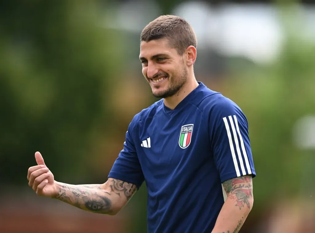 Verratti está em fim de contrato no Catar. (Photo by Claudio Villa/Getty Images)