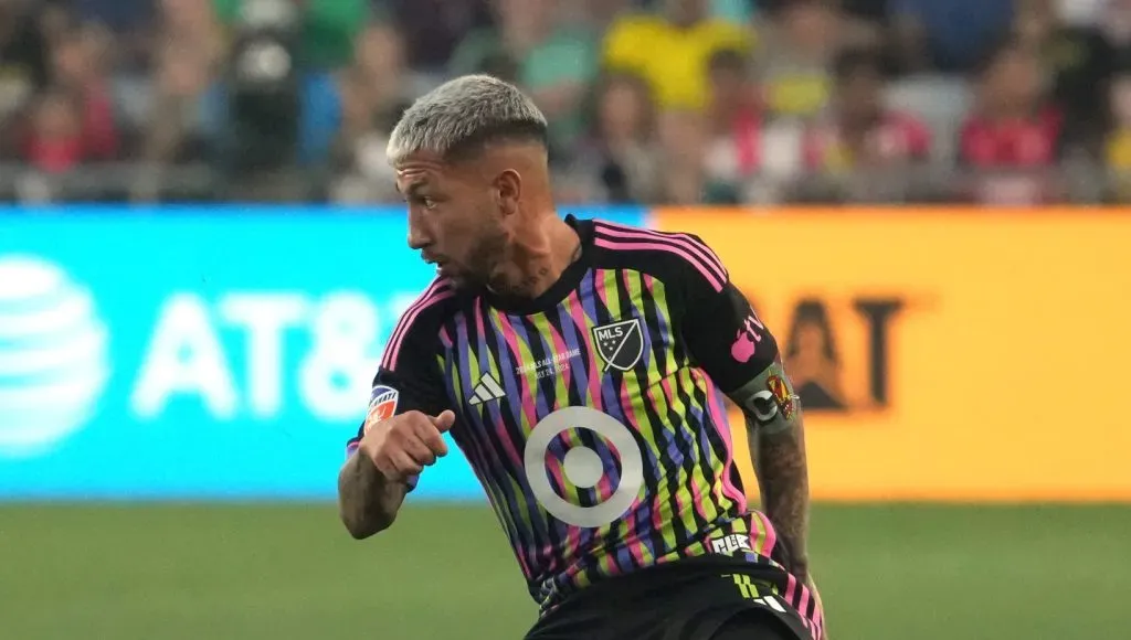 Luciano Acosta em ação (Jason Mowry/Getty Images)