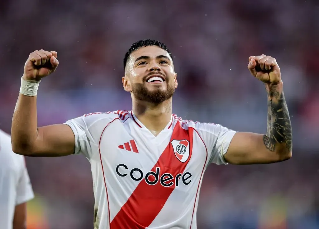Paulo Díaz atuando pelo River (Photo by Marcelo Endelli/Getty Images)