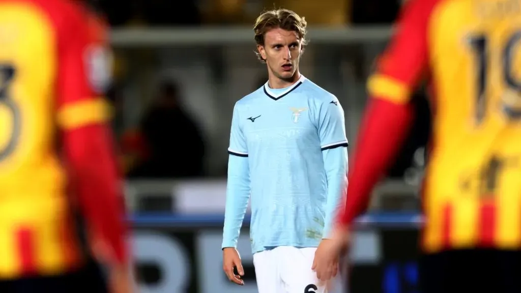 Rovella em campo pela Lazio. Foto: Maurizio Lagana/Getty Images