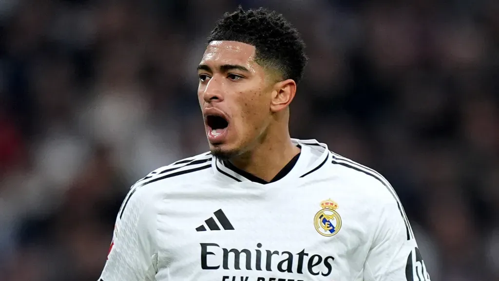 Jude Bellingham durante jogo do Real Madrid (Photo by Angel Martinez/Getty Images)