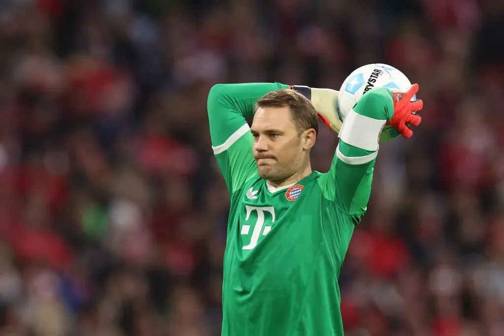 Neuer, em jogo do Bayern pela Bundesliga