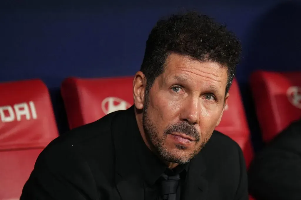 Simeone, técnico do Atlético de Madrid