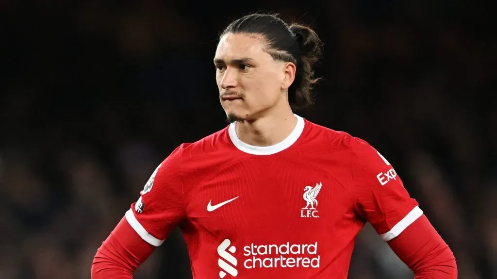 Liverpool: Darwin Núñez tem negociação surpreendente para deixar Anfield Road. (Photo by Michael Regan/Getty Images)