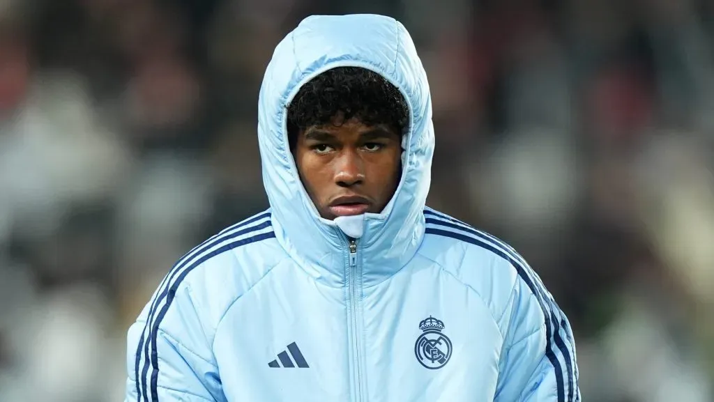 Jogador é da mesma posição de Endrick. Brasileiro ainda busca espaço no time titular do Real Madrid (Photo by Angel Martinez/Getty Images)