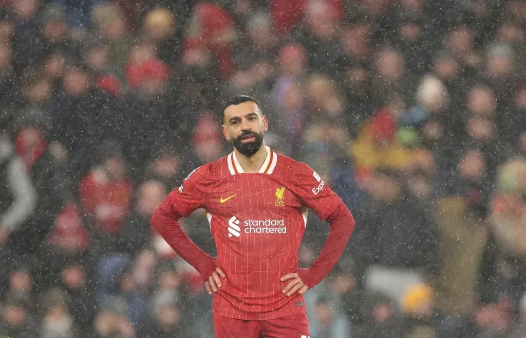 Salah é peça fundamental no Liverpool - (Photo by Carl Recine/Getty Images)