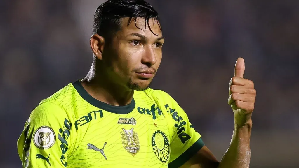 Palmeiras pode se livrar de Rony em breve. (Photo by Pedro H. Tesch/Getty Images)