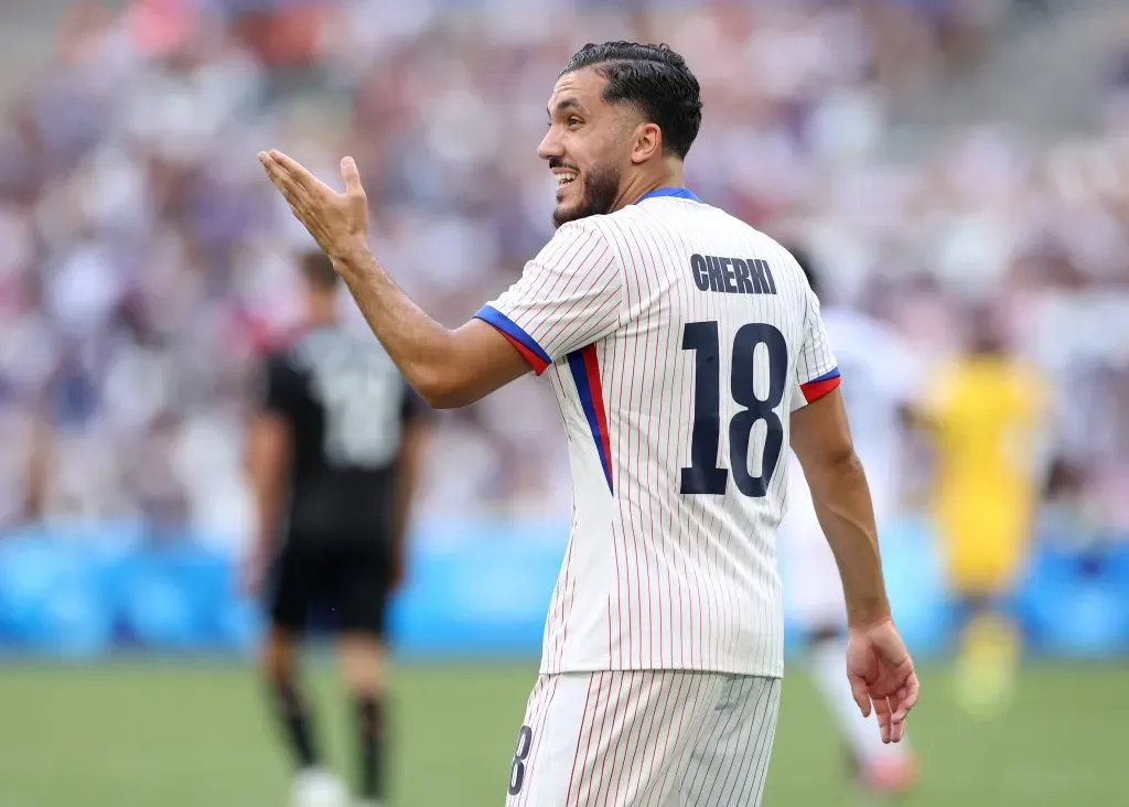 Rayan Cherki é indicado ao Real Madrid. (Photo by Alex Livesey/Getty Images)