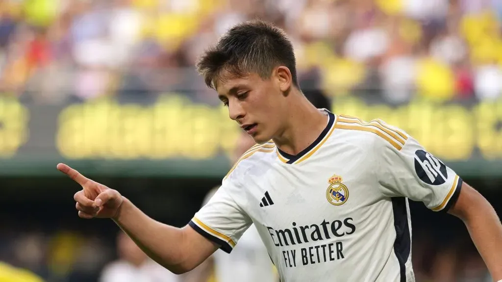 Arda Güler precisa recuperar espaço no Real Madrid. Foto: Alex Caparros/Getty Images