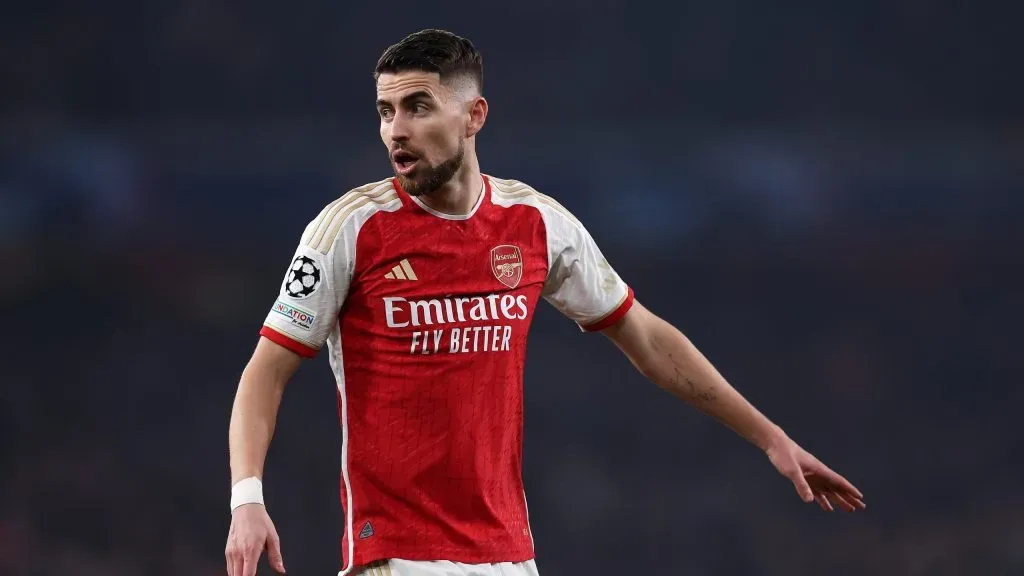 Jorginho, meio-campista do Arsenal. (Photo by Julian Finney/Getty Images)