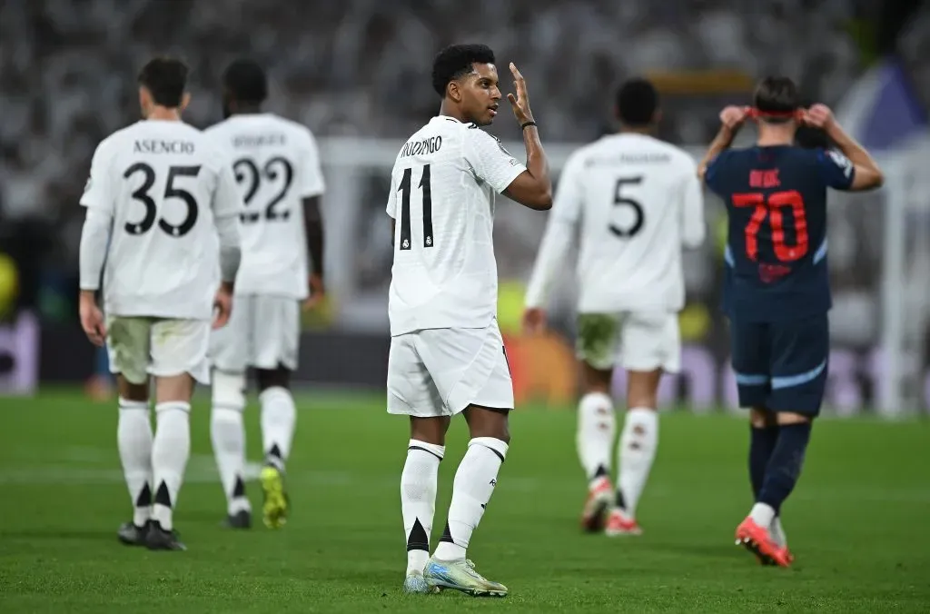 Rodrygo é prioridade do PSG. (Photo by Denis Doyle/Getty Images)