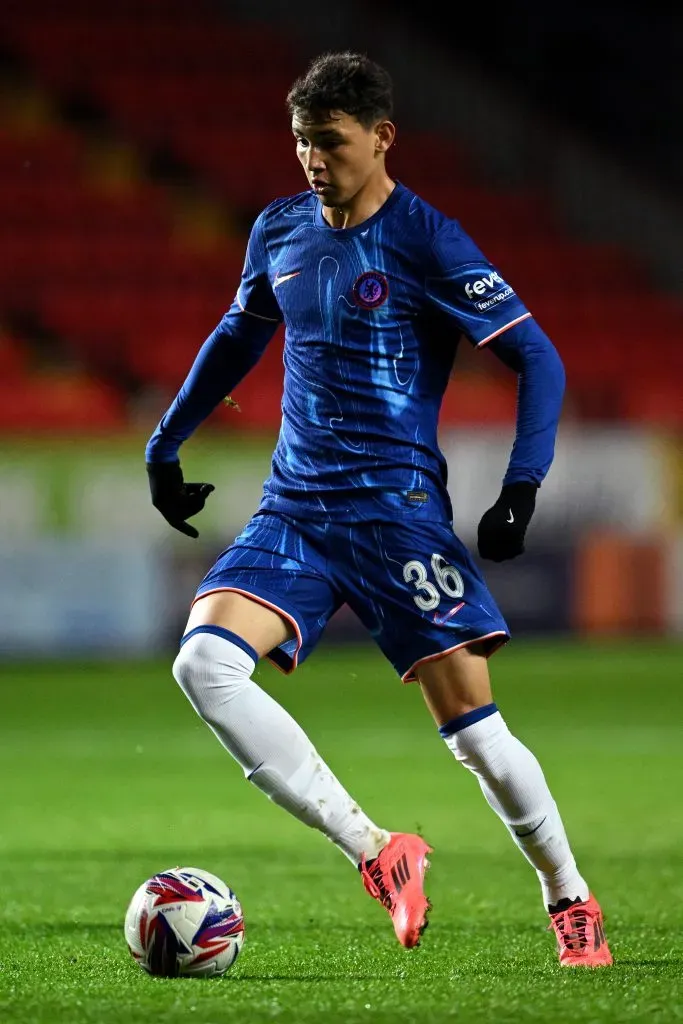 Deivid Washington atuando pelo Chelsea. Foto: Justin Setterfield/Getty Images