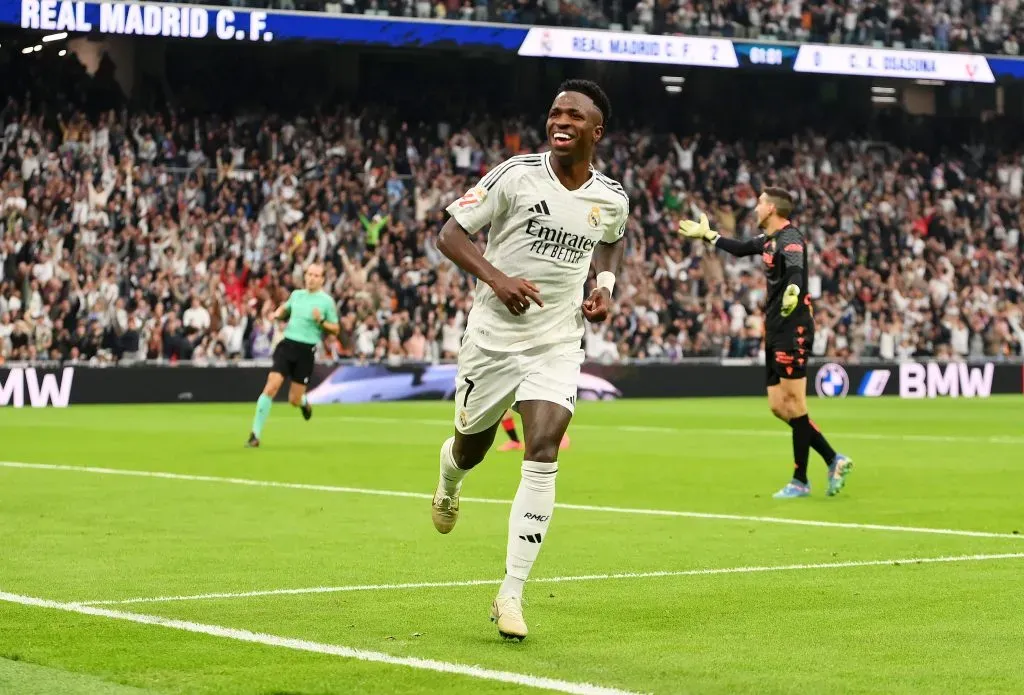 Vinicius Júnior é prioridade da Arábia. (Photo by Denis Doyle/Getty Images)